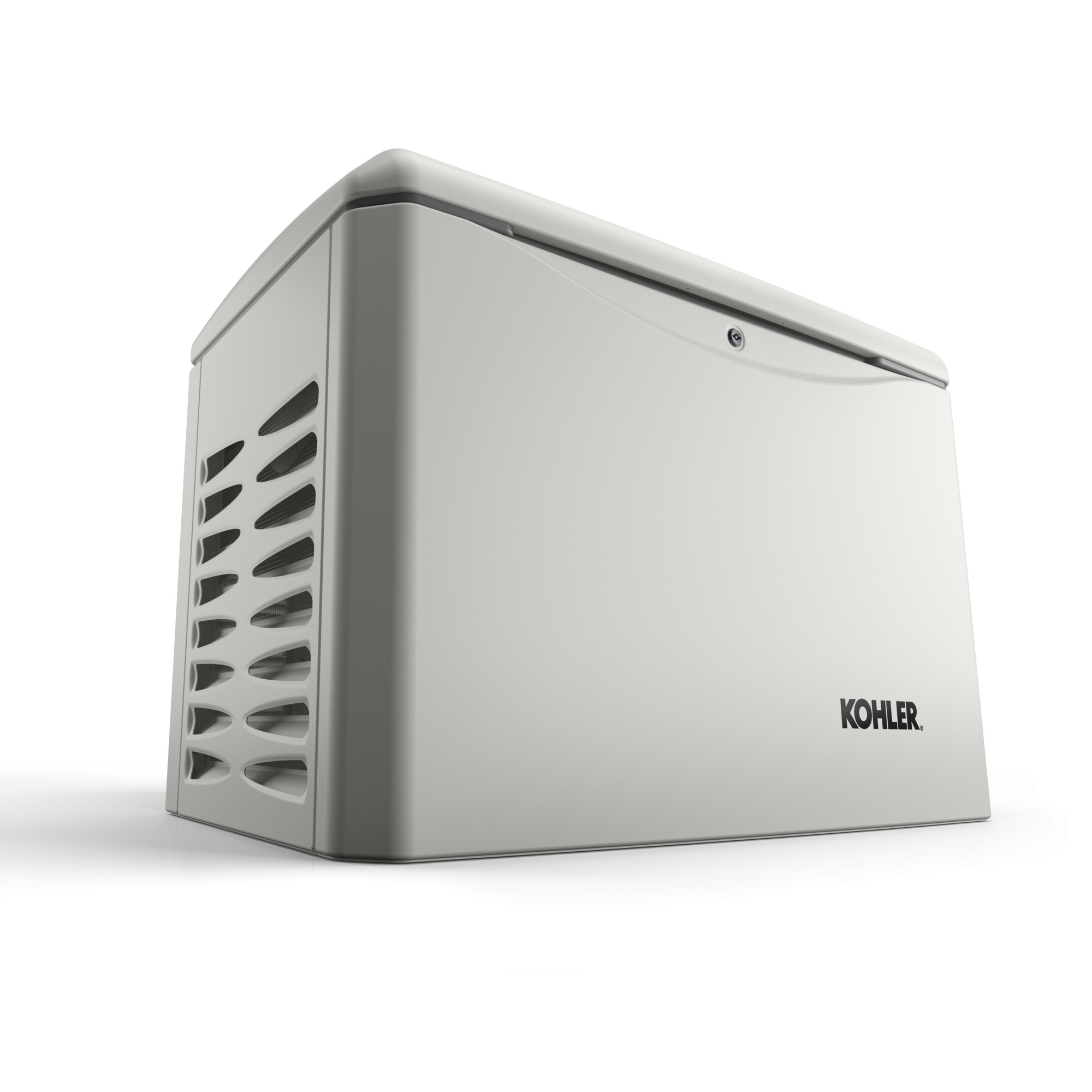Kohler Standby Generator - 14kW LP, 12kW NG, V-Twin Engine, Remote Monitoring, Model# 14RCA-QS200